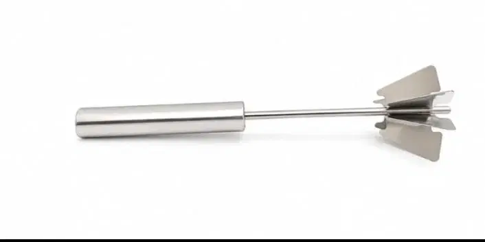 Stainless Steel Manual Hand Blender & Buttermilk Whisk