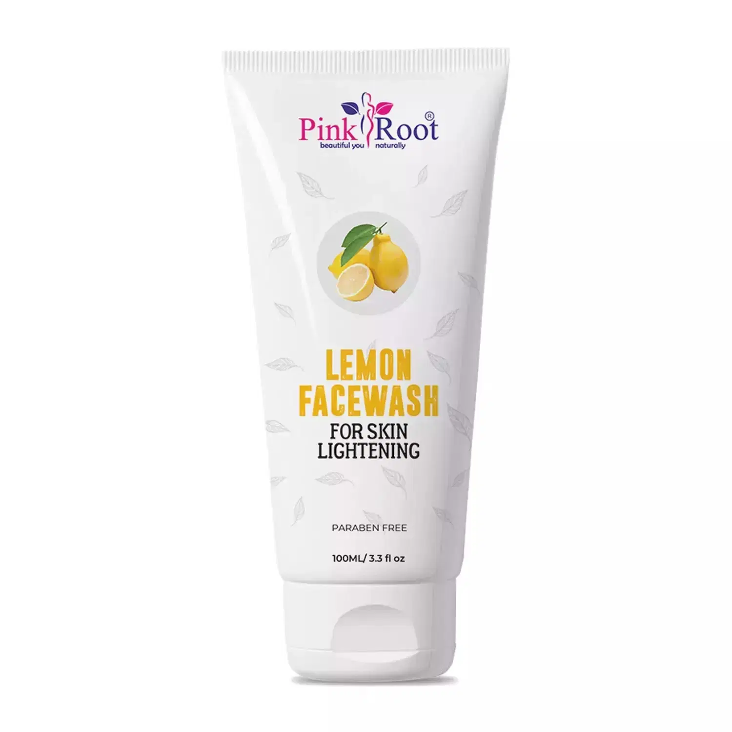 Pink Root Lemon Face Wash (100 ml) - Skin Lightening, deep cleans pores, refreshes, reduces acne, boosts glow & Orange Oil Pore Cleansing Face Wash