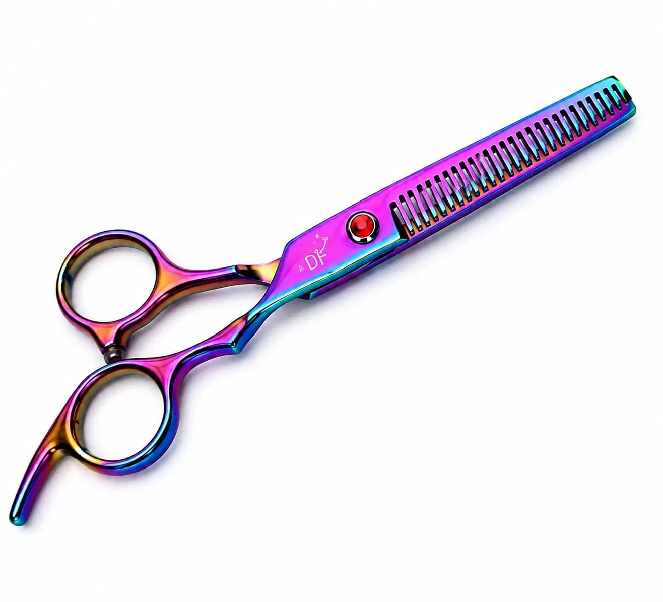 Professional Rainbow Stainless Steel Thinning Hair Scissors