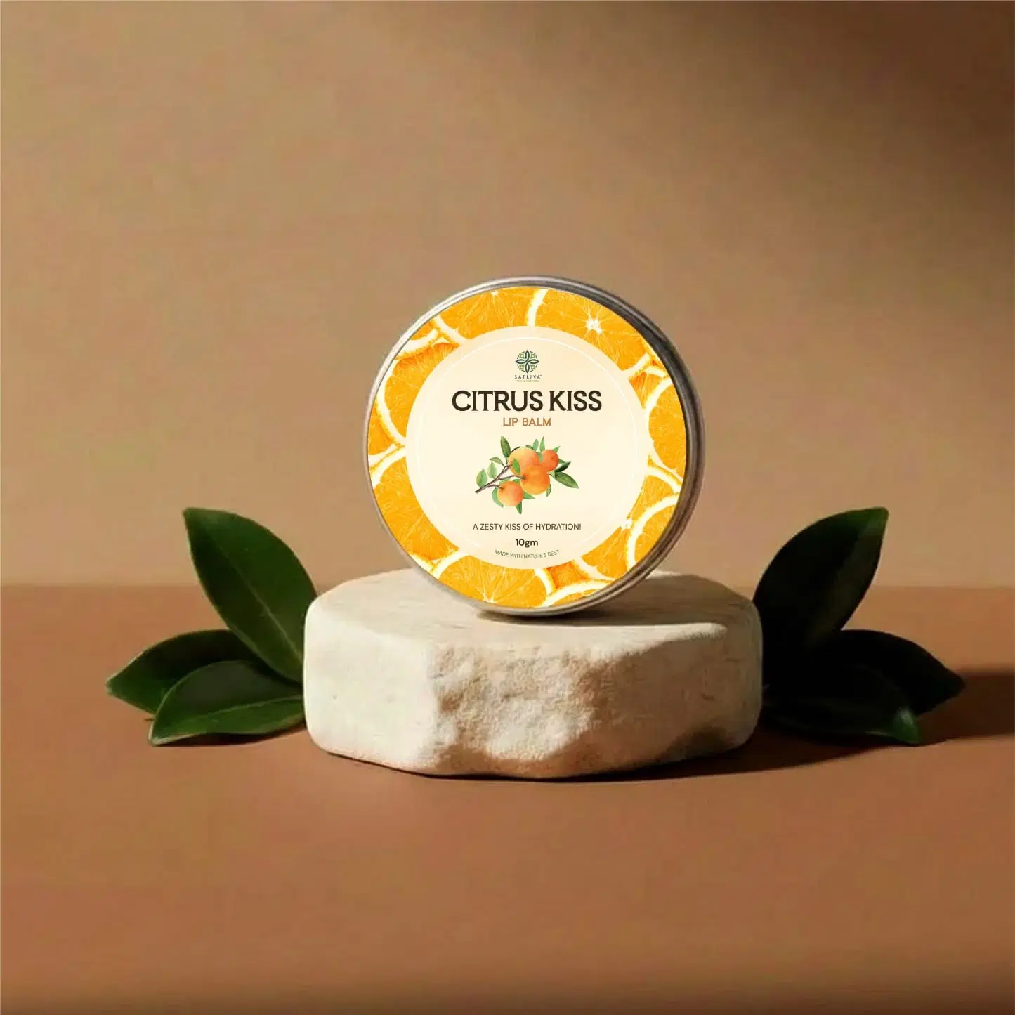 Satliva Citrus Kiss Lip Balm 10g