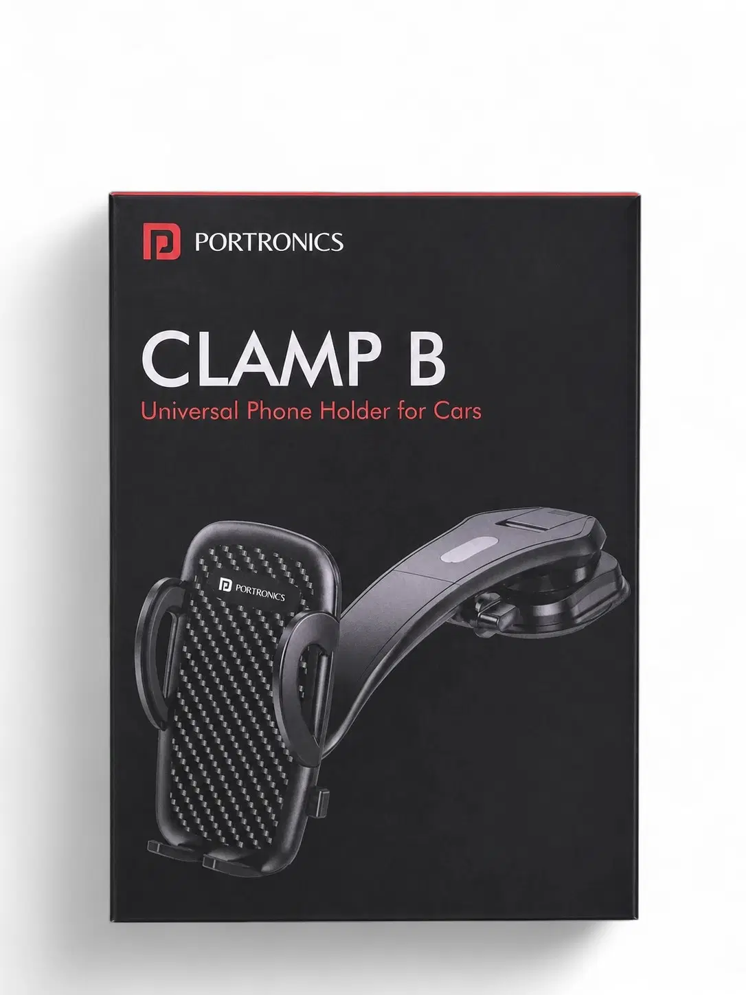 Portronics Clamp B Universal Phone Holder for Cars