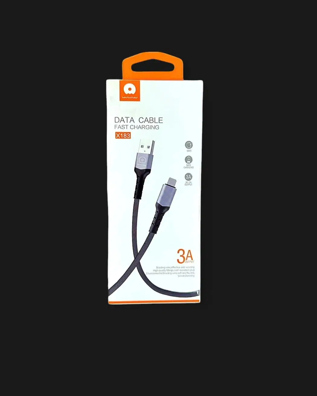 USB to USB-C Fast Charging Data Cable X183 3A