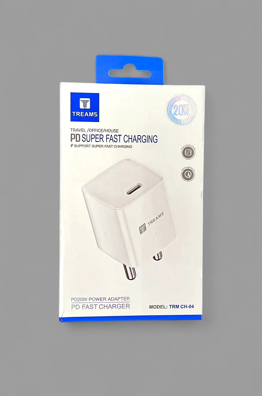 TREAMS 20W PD Super Fast Charging USB-C Power Adapter