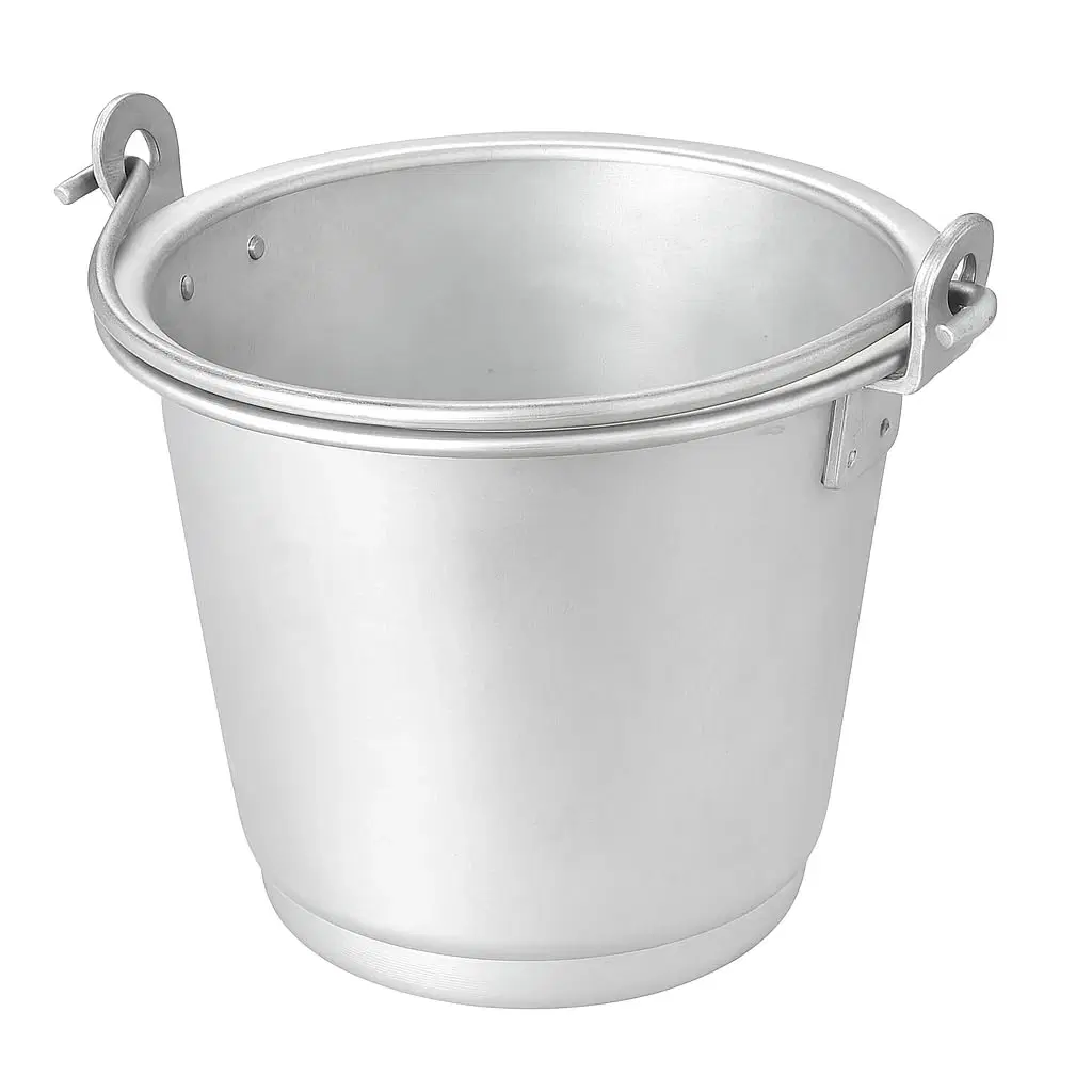 iINTELLIGENCEi Aluminium Bucket 11.5 Liters, 1 Qty