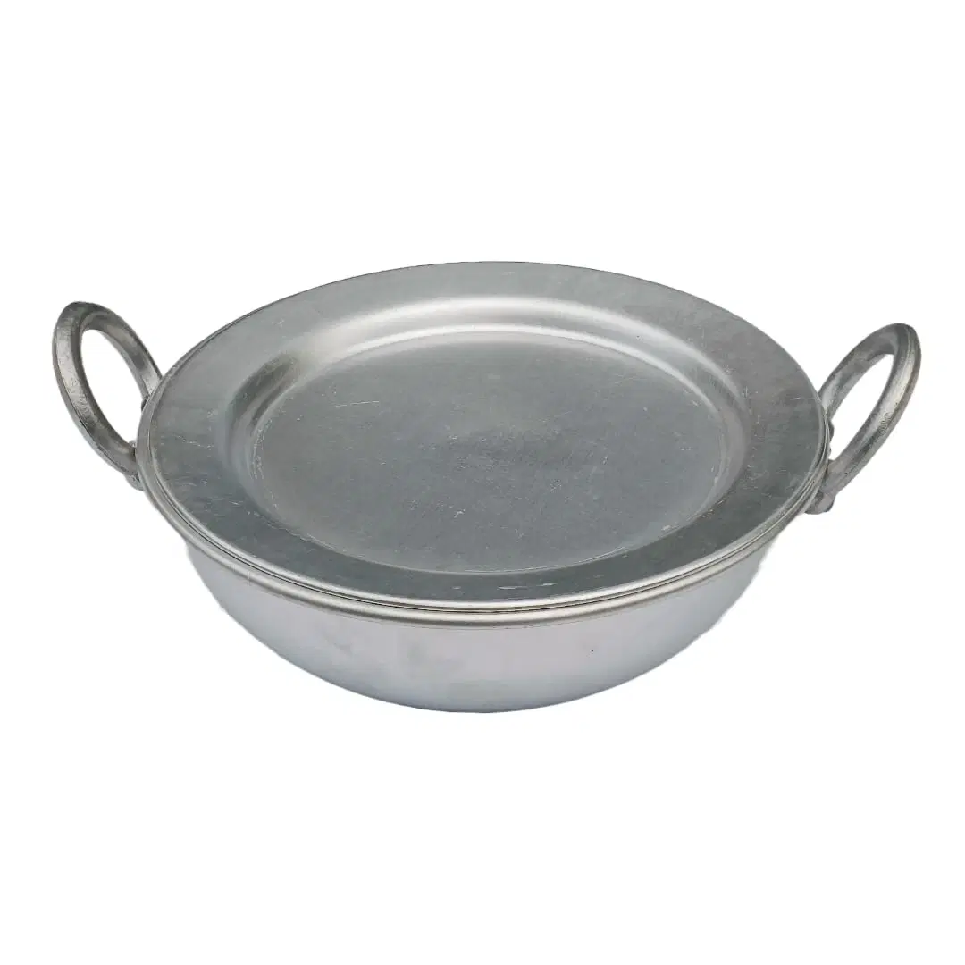 iINTELLIGENCEi Aluminium Kadhai with Lid, 3 L, 26.5 x 26.5 x 14 cm, 1 Qty