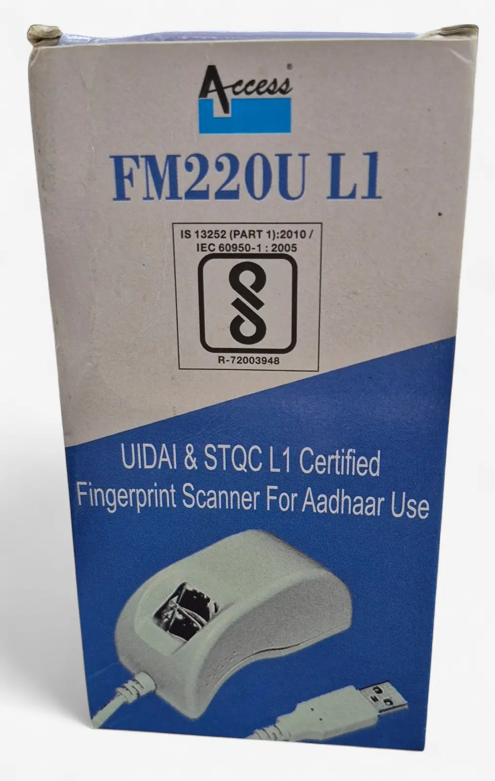 Access FM220U L1 UIDAI Certified Fingerprint Scanner