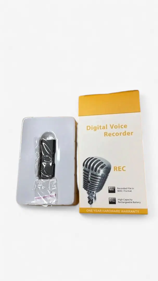 Portable Digital Voice Recorder with Rechargeable Battery