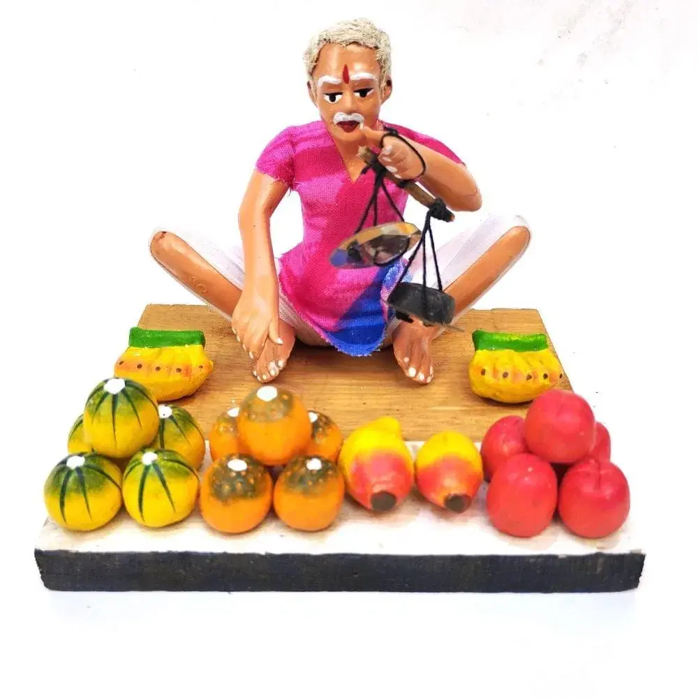 Simonart And Printing Clay Handicraft Home Decor Shwpiece