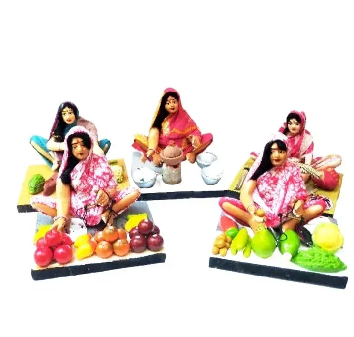 handicrafts golu dolls set home decor and gifts set