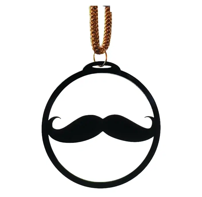 ARTEND car Hanging Ornament Turban Boy Sardari Only Punjabi Punjab Muche Religious car Hanging Accessories (Muche Round)