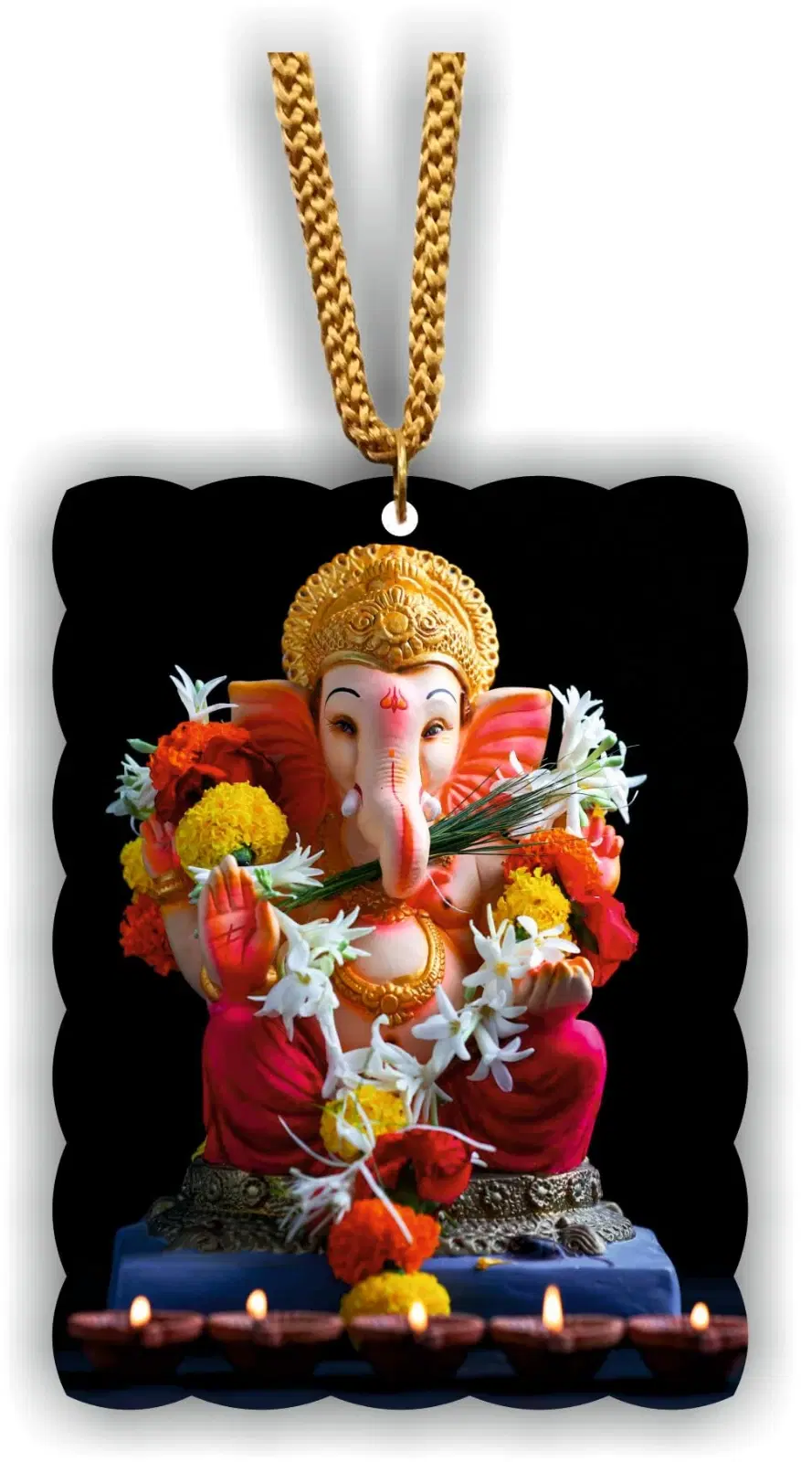 ARTEND car Rearview Mirror Ornament Ganesh car Decor Accessories (G-1)