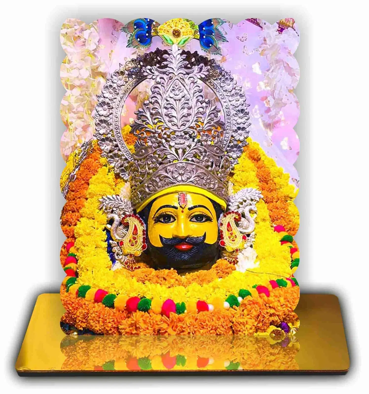 ART END Khatushyam Baba Premium Spiritual Photo Standy