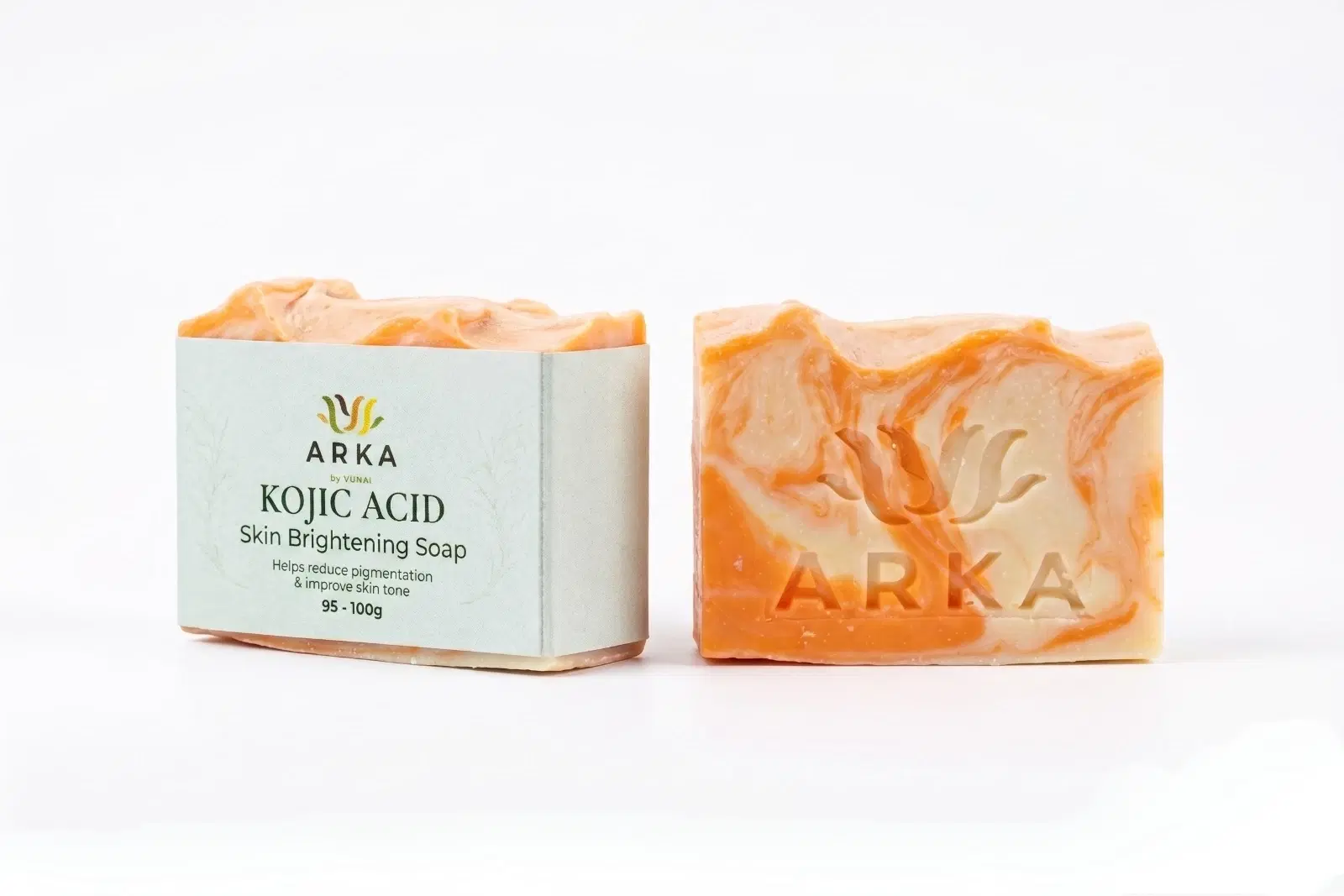 ARKA by VUNAI | Kojic Acid Handmade Soap | 100 g