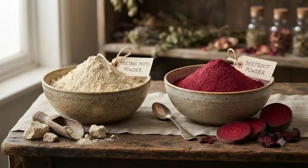 Divine Ethnics Beetroot Multani Face Pack Powder