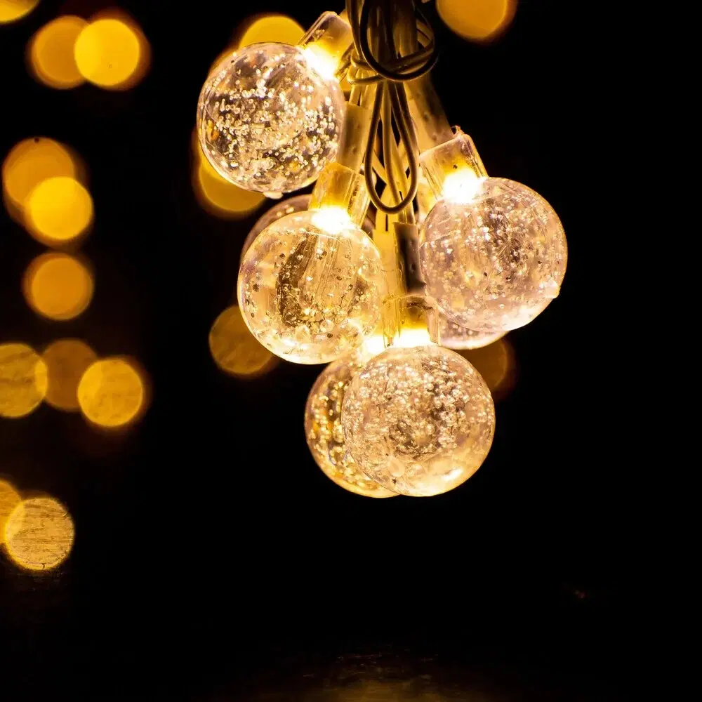 20 LED Decorative Gel Bubble Ball Lights for Bedroom