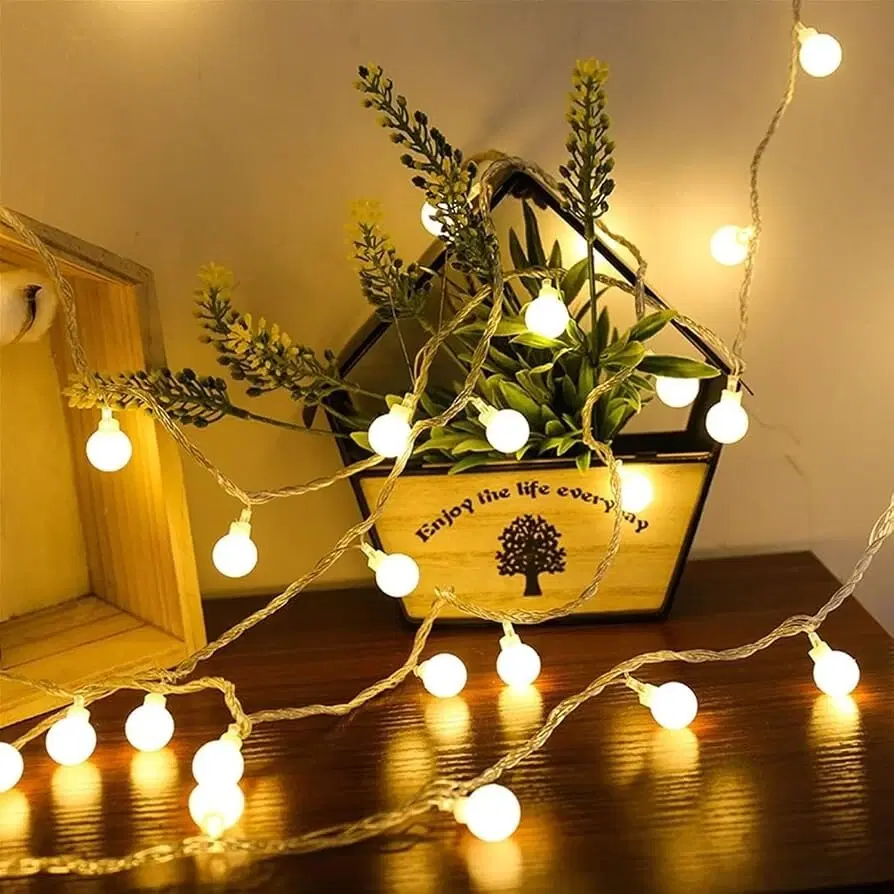 20 LED Decorative Bubble Ball Lights for Birthday and Festivals