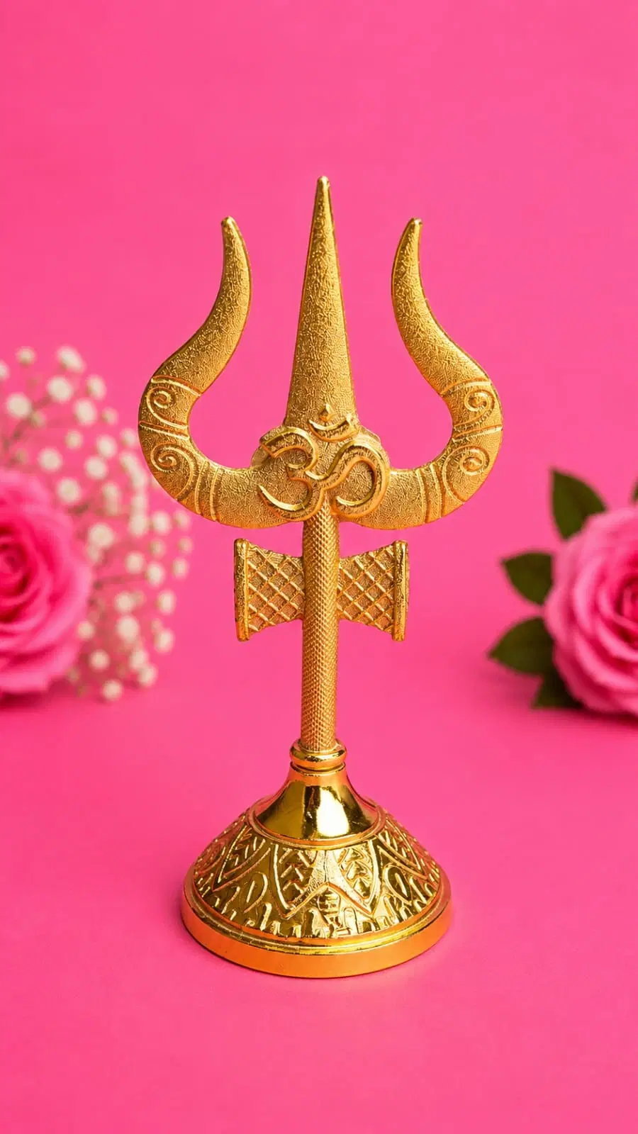 Gold Tone Pooja Decor Idol