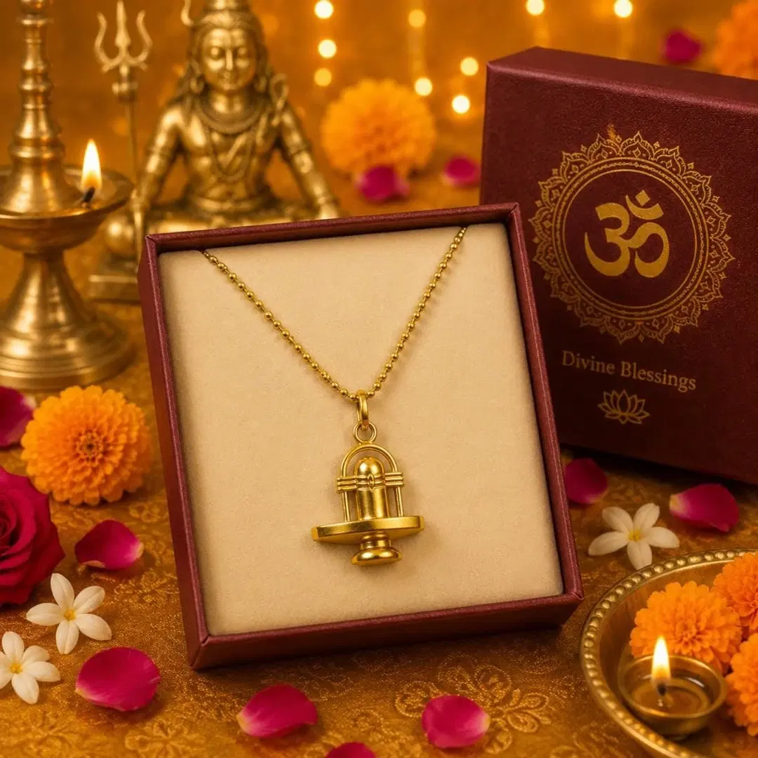 Gold Tone Pendant Necklace for Women