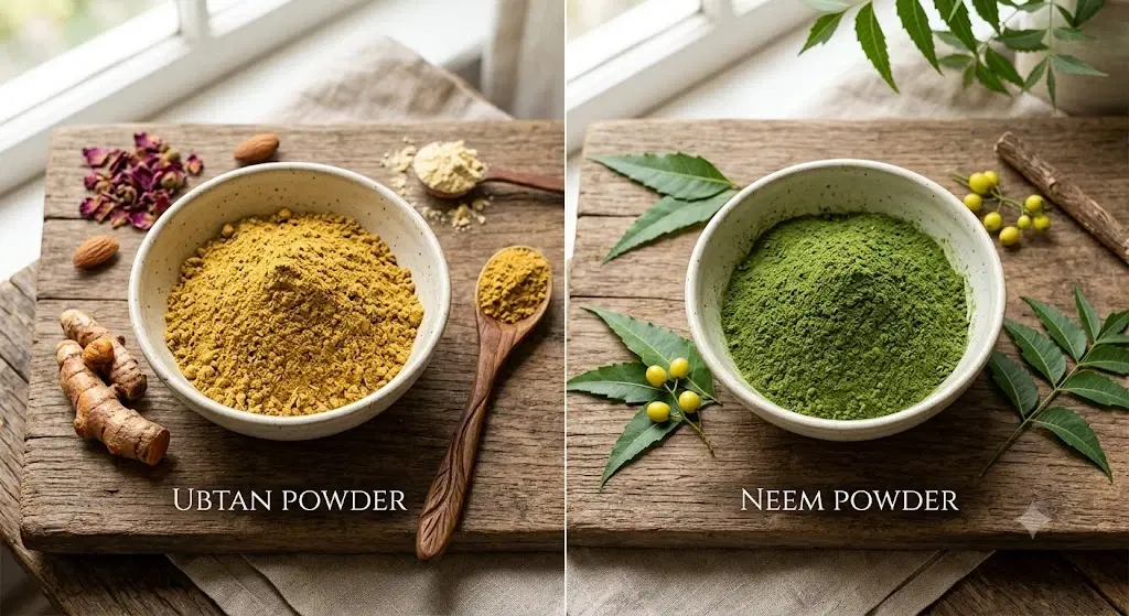 Divine Ethnics Neem Ubtan Face Pack Powder