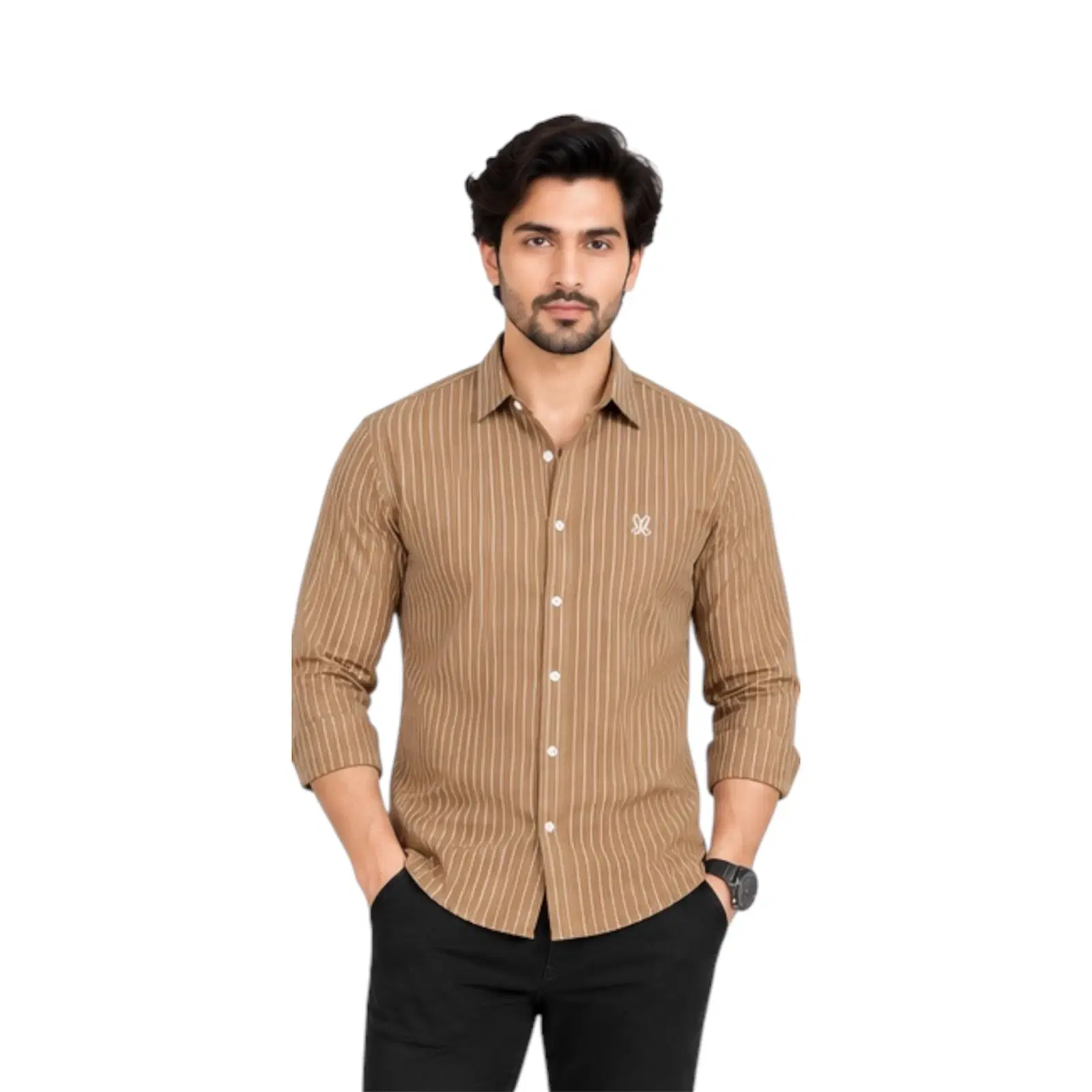 One Drop Men's Solid Formal Shirt