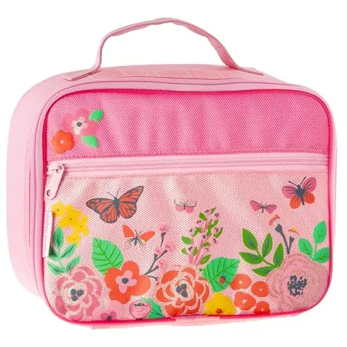 Stephen Joseph Kids' Lunchbox, Butterfly Floral