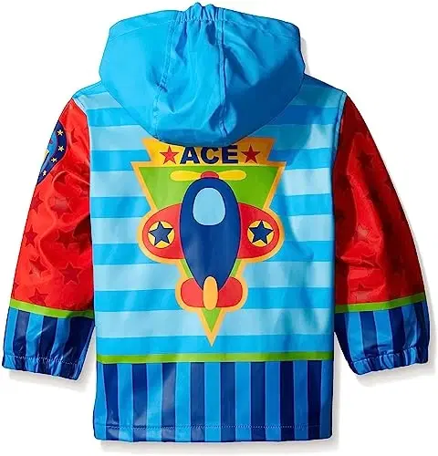 Stephen Joseph Raincoat Airplane 2T