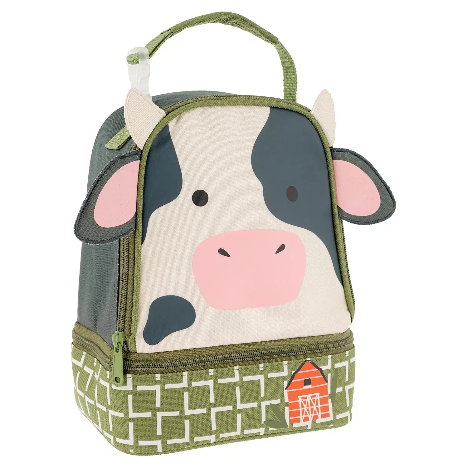 Stephen Joseph Lunch Pal Lunch Box, Kids, Insulated, Cow | Back to School, One Size