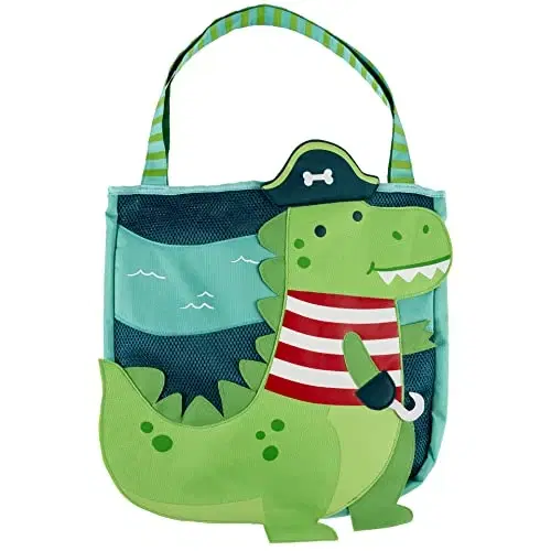 Stephen Joseph BEACH TOTES (w/sand toy play set) DINO Pirate