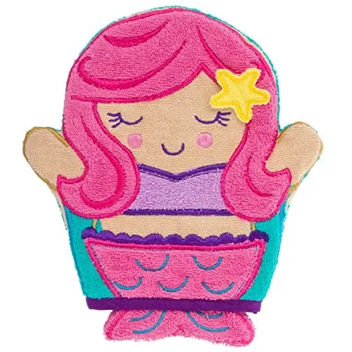 Stephen Joseph Bath Mitt Mermaid