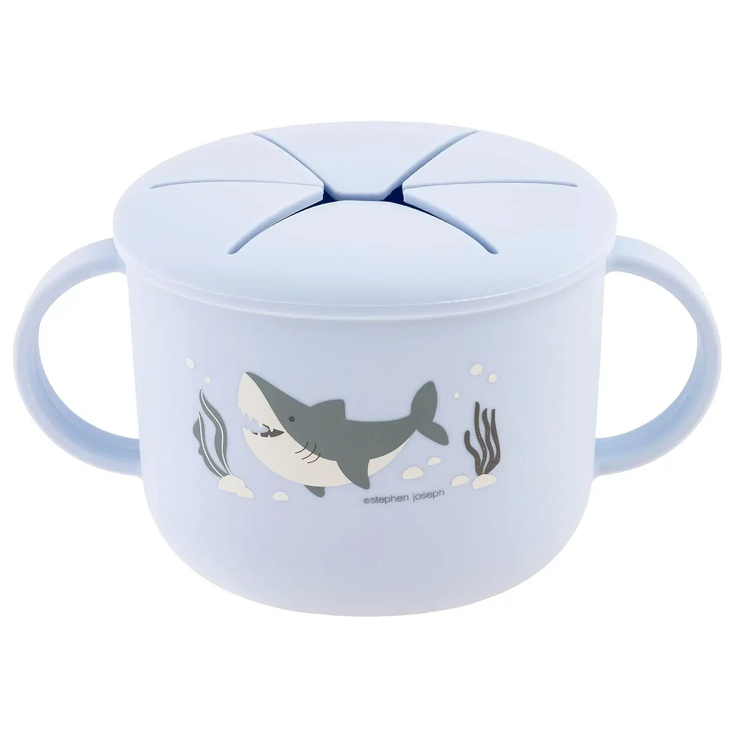 Stephen Joseph Silicone Snack Cup Shark