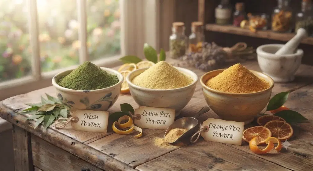 Divine Ethnics Orange Lemon Neem Face Pack Powder