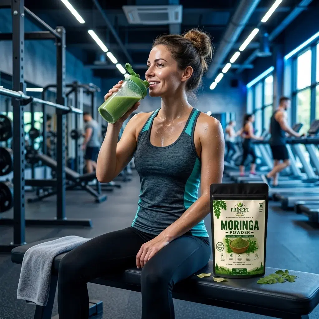 PRINEET AGRO Moringa Powder 100g | 100% Pure Moringa Leaf Powder | Superfood Rich in Vitamins & Minerals | No Preservatives | Vegan | Herbal Nutrition