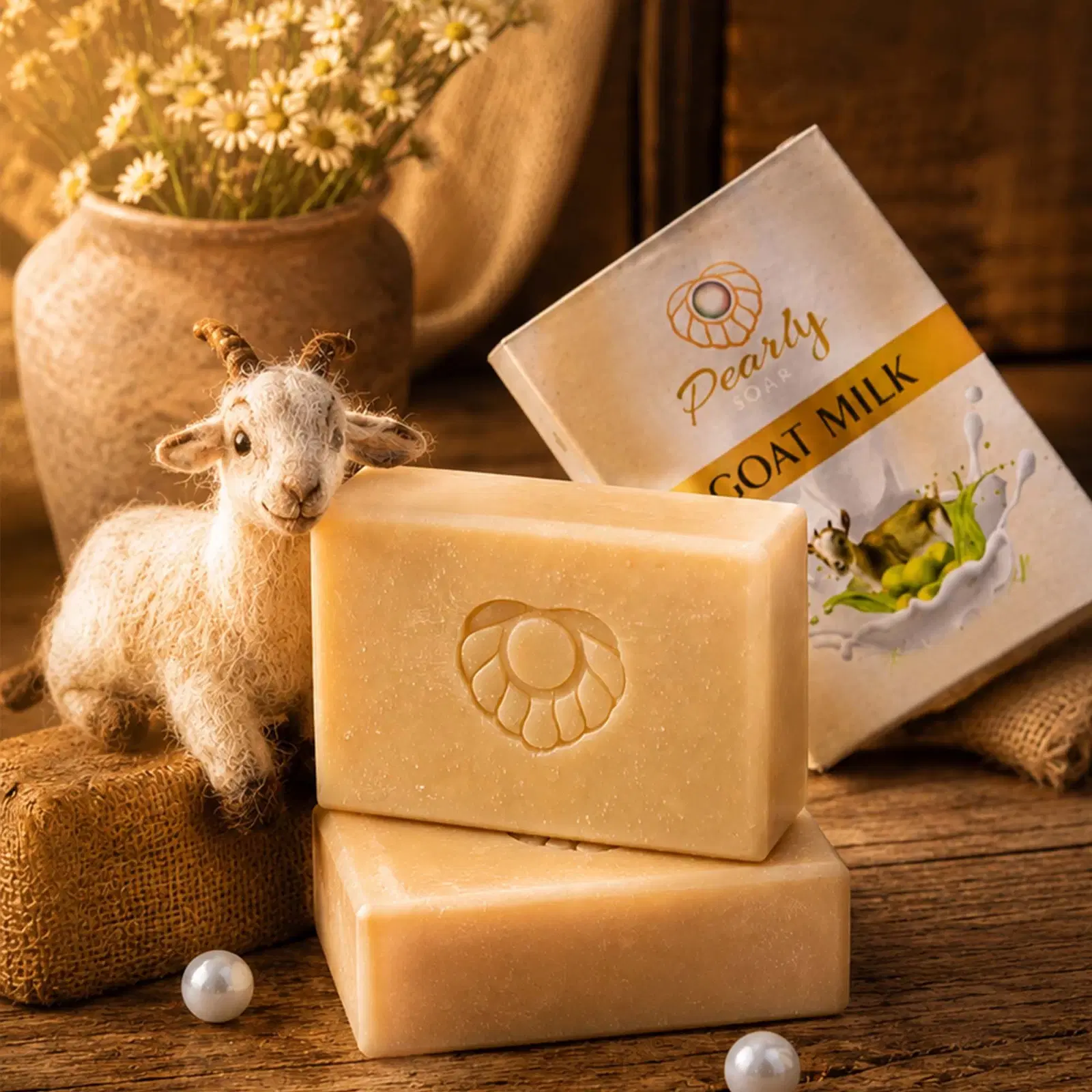 Pearly Touch Goat Milk Soap