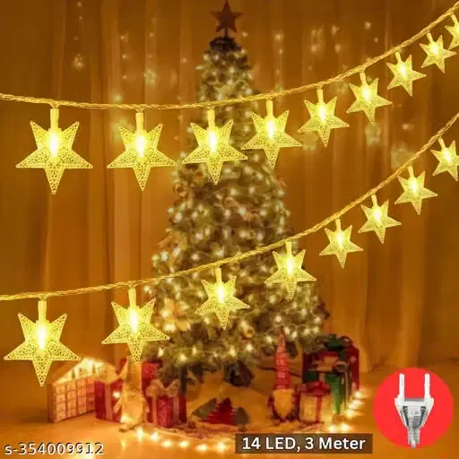 20 LED Star Fairy String Lights Battery Operated Decorative Lights for Home
