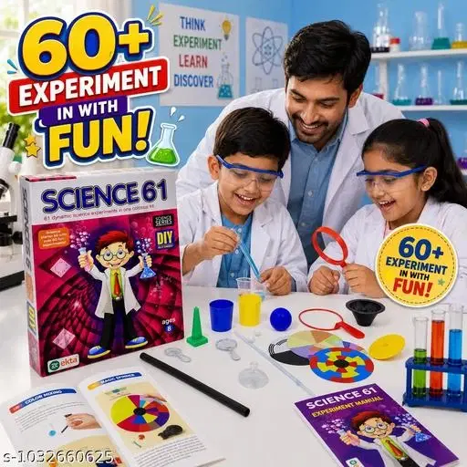 Science Experiment Kit for 10–11 Year Old Kids | 61 DIY STEM Activities STEM Science Lab Kit