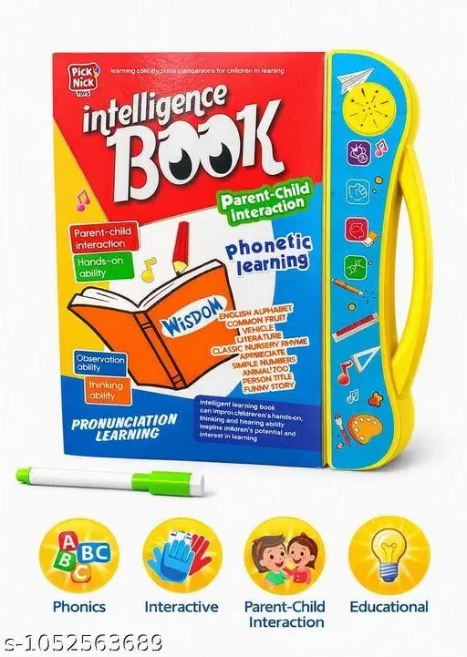 Educational Activity Book for Kids | Preschool Learning Book | Alphabet, Numbers & Basic Concepts