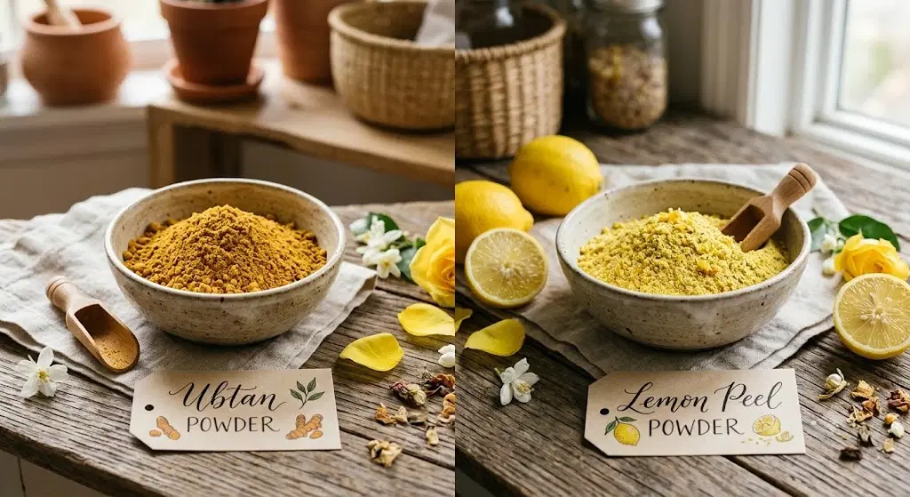 Divine Ethnics Ubtan Lemon Face Pack Powder