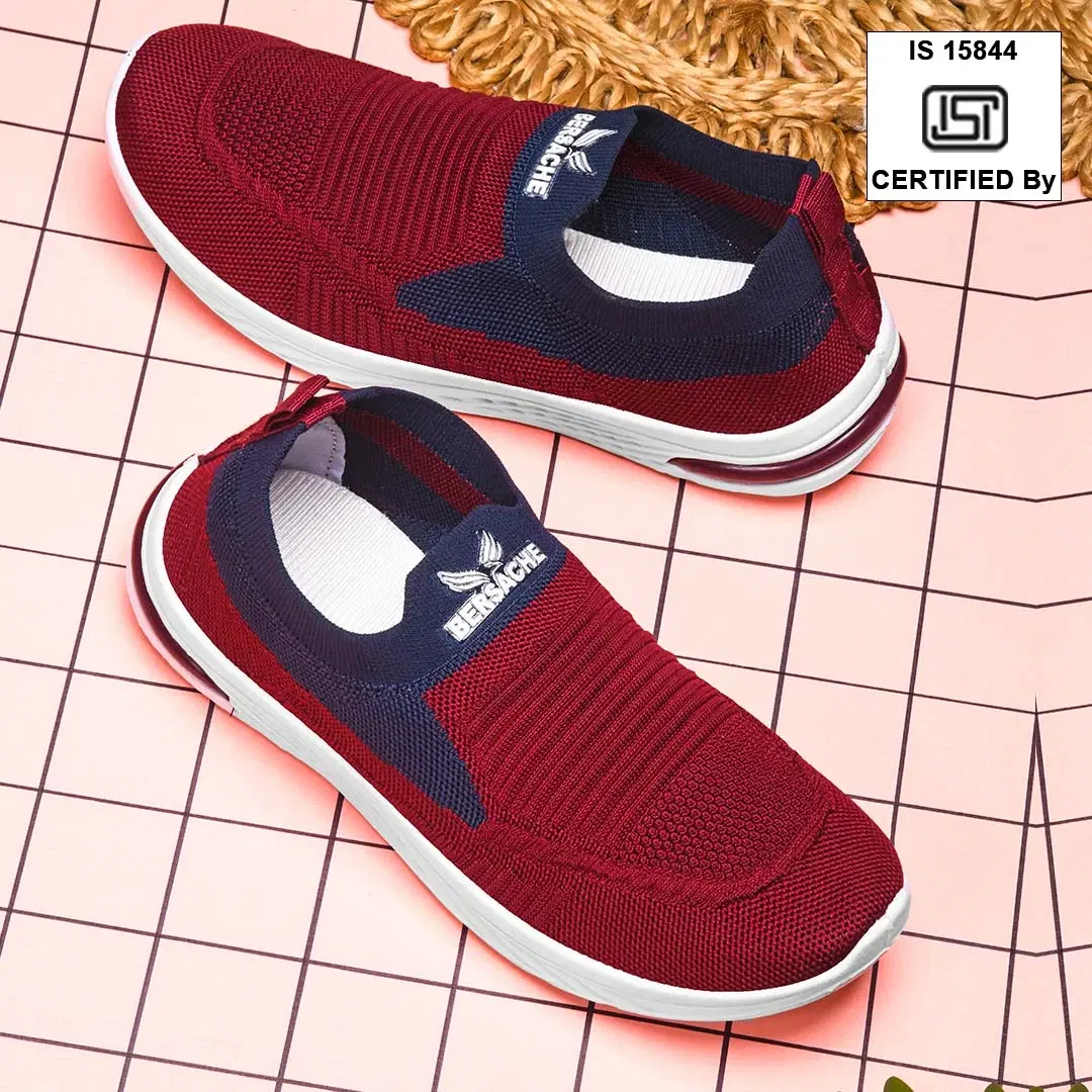BERSACHE Women’s Lightweight Slip-On Casual Walking Shoes