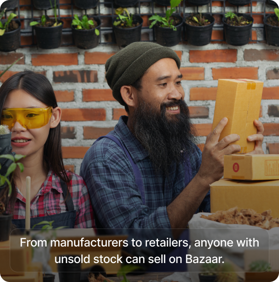 Bazaar for sellers